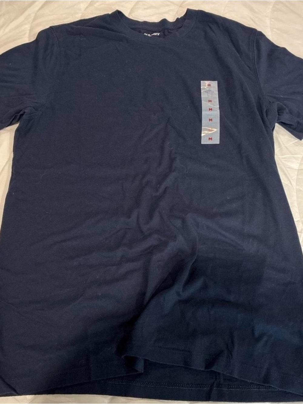 Old Navy Navy Short Sleeve Crew Neck Tee